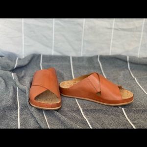Kork Ease Leather Sandals - Never worn, Size 7